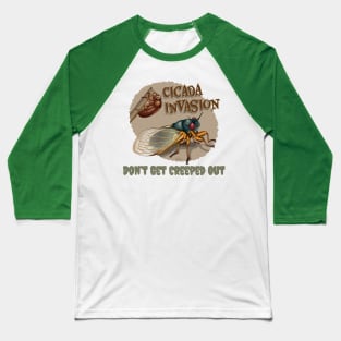 Cicada Invasion Baseball T-Shirt